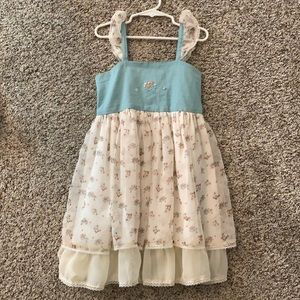 Well Dressed Wolf flowered dress size 7